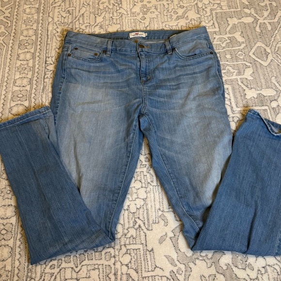 Vineyard Vines Women's Blue Skinny Jeans size 12 - Picture 1 of 9